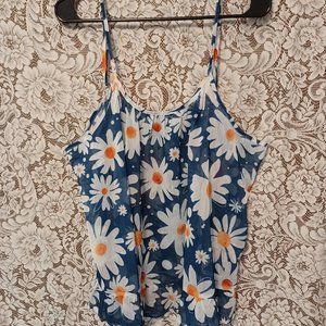 Daisy Plus Sized Chiffon Top, 4X